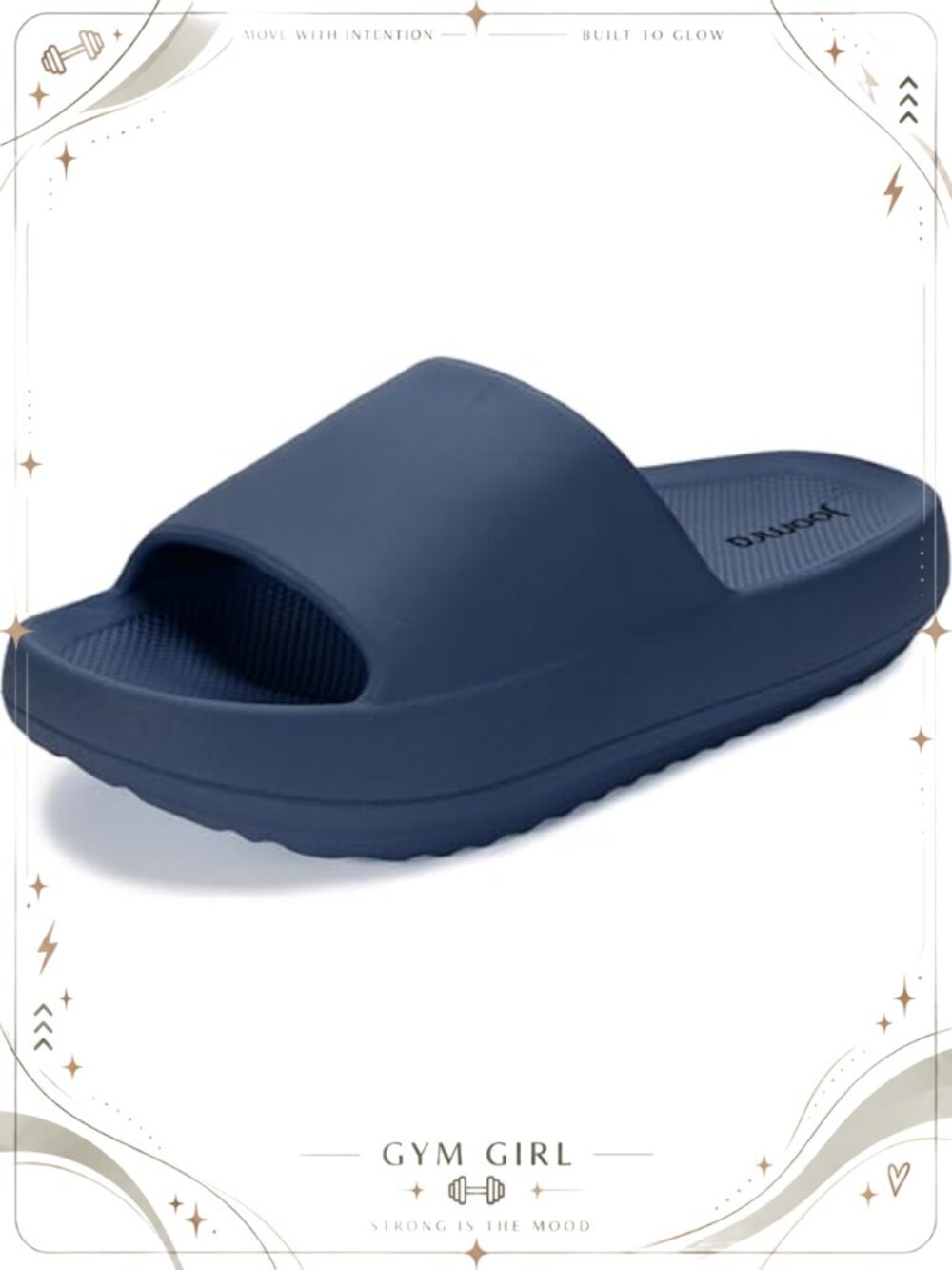 Arch Support Cloud Slides Pillow Slippers EVA Cushioned Thick Sole Recovery
